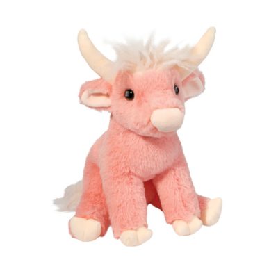 Candie Pink Highland Cow Soft