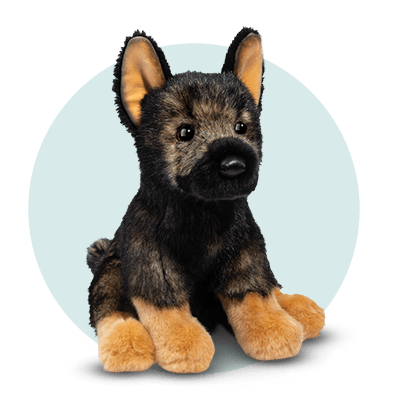 Shop Classic - Image of German Shepherd plush